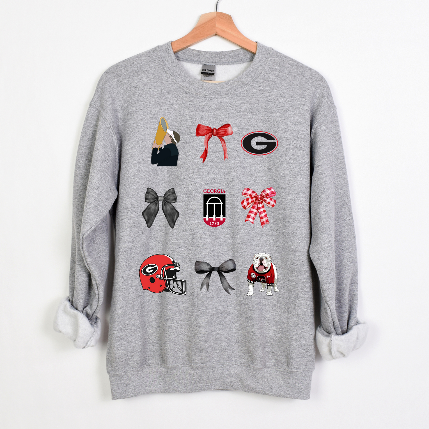 GEORGIA COQUETTE CREWNECK