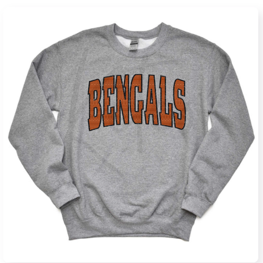 BENGALS CREWNECK (Glitter Design)