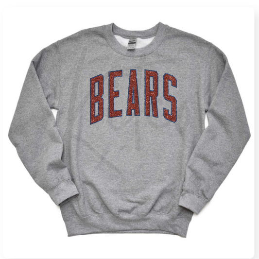 BEARS CREWNECK (Glitter Design)