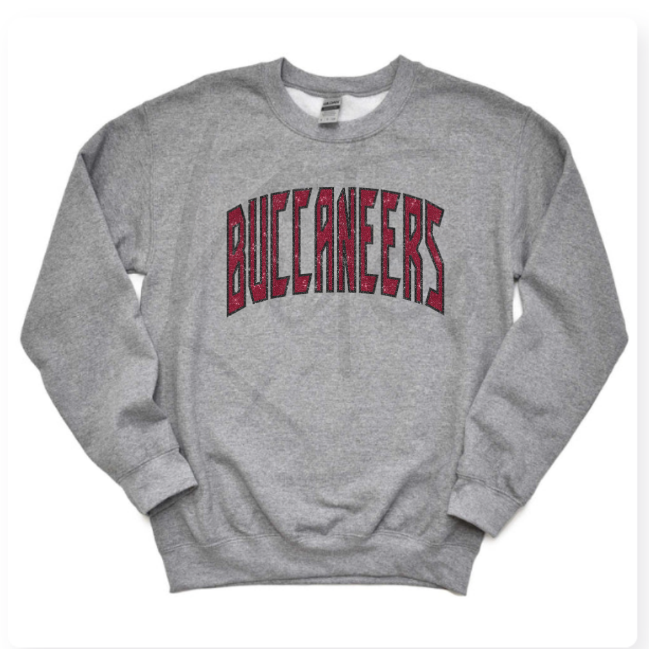 BUCCANEERS CREWNECK (Glitter Design)