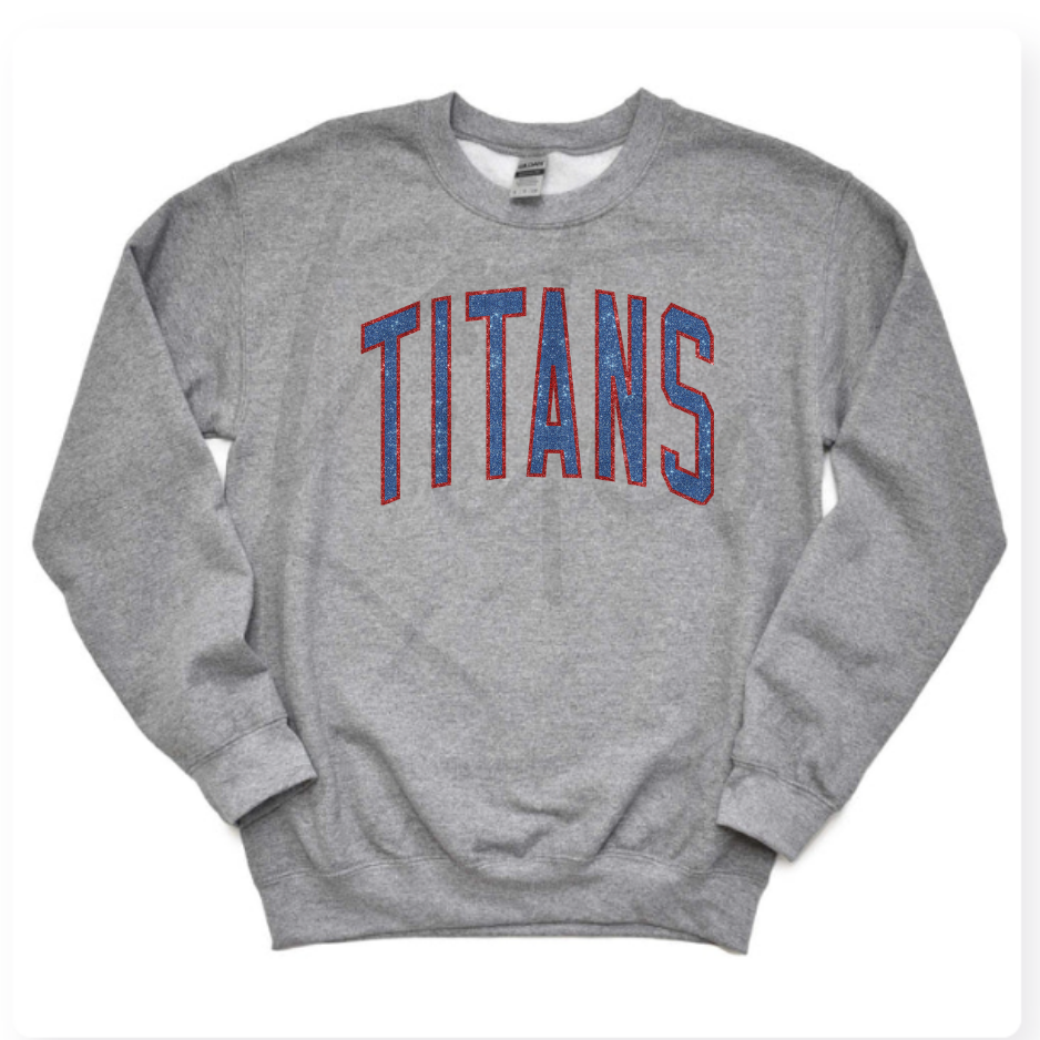 TITANS CREWNECK (Glitter Design)