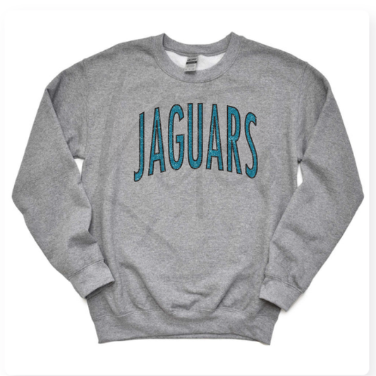 JAGUARS CREWNECK (Glitter Design)