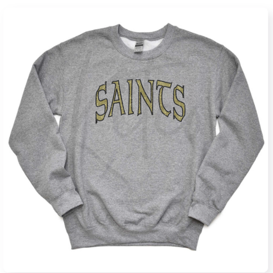 SAINTS CREWNECK (Glitter Design)