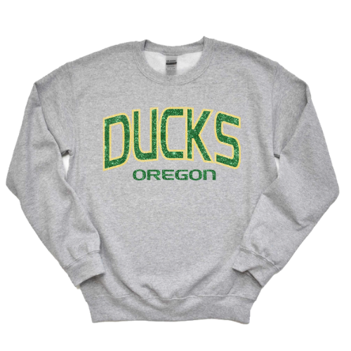 OREGON CREWNECK (Glitter Design)