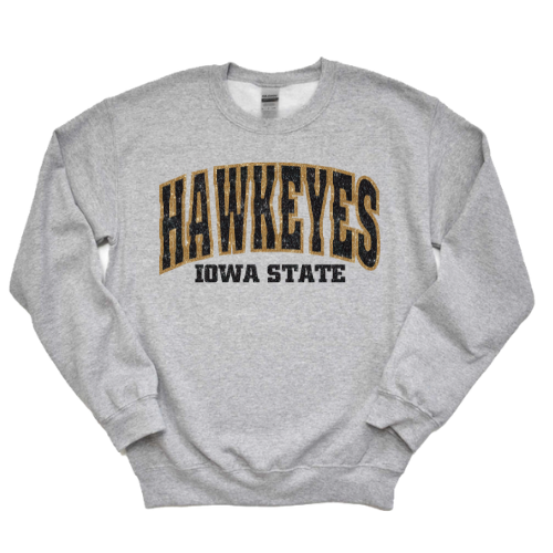 IOWA STATE CREWNECK (Glitter Design)