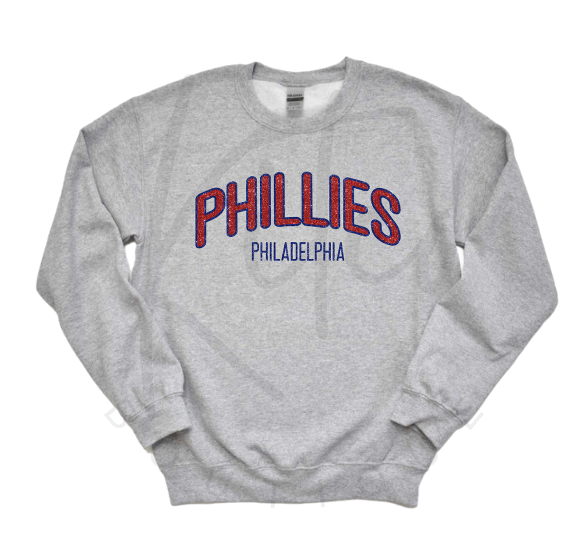 PHILLIES CREWNECK (Glitter Design)