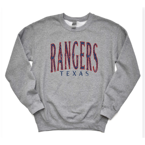 RANGERS CREWNECK (Glitter Design)